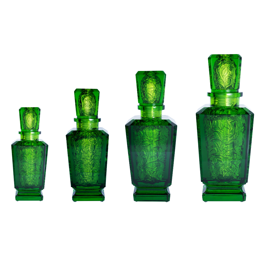 Square Leaves Bottle