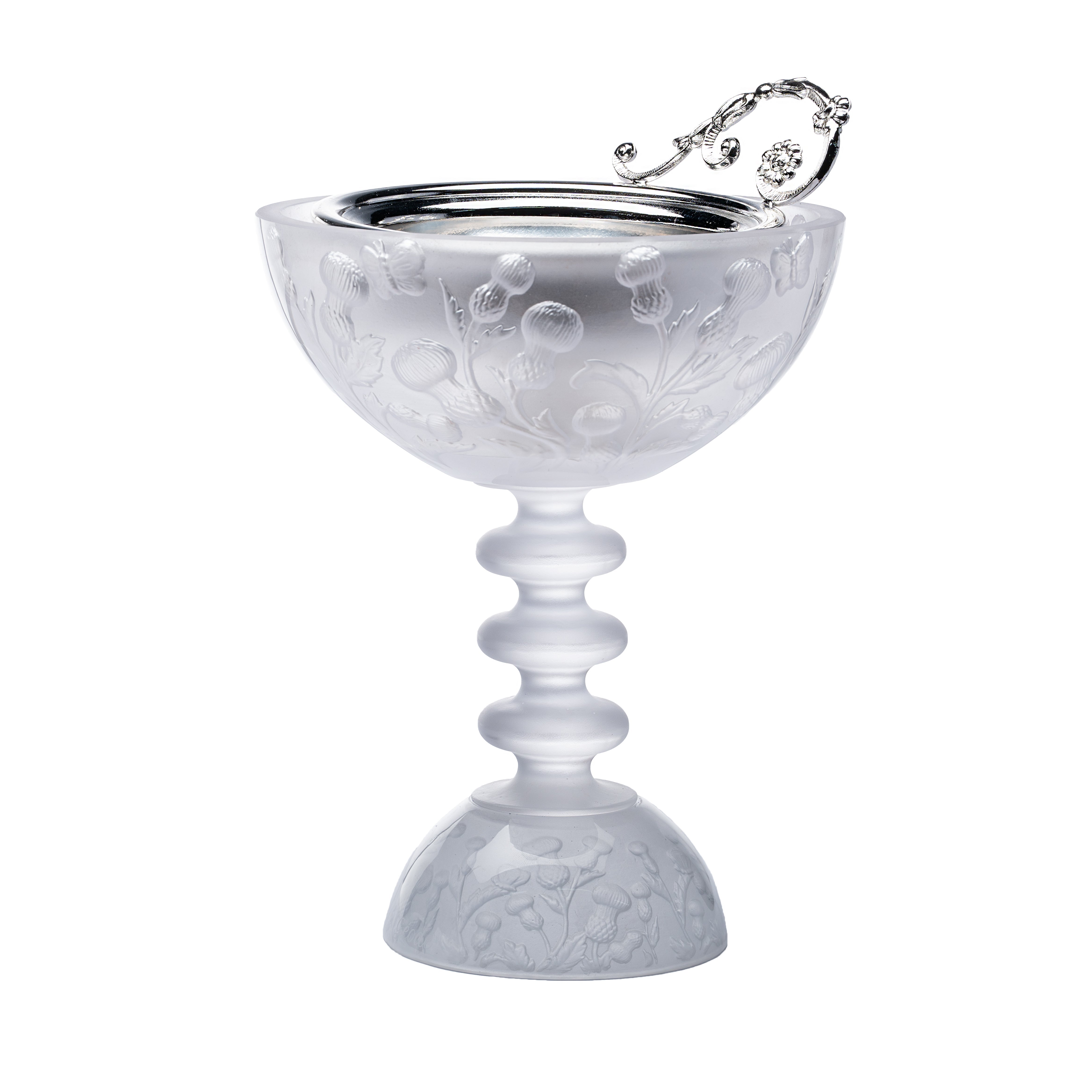 Blooming flower incense burner