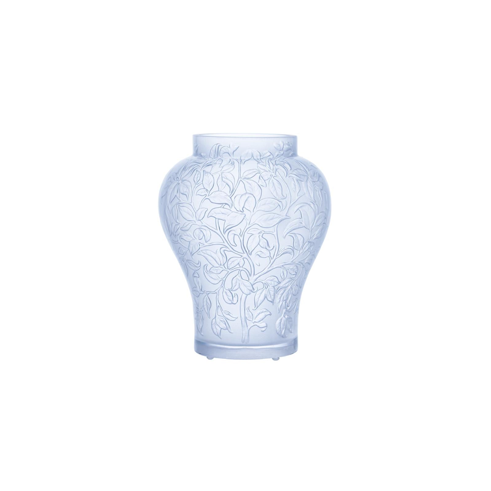 Oval Leaves Jar